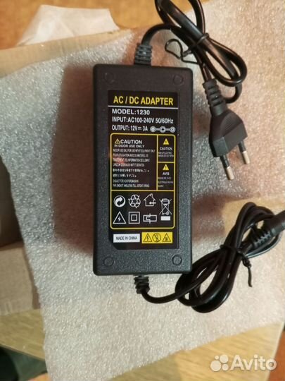 Блок питания 12v 3А