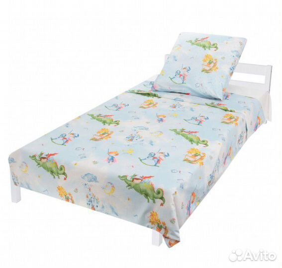 Новые 1,5 детские кпб для девочки и мальчика