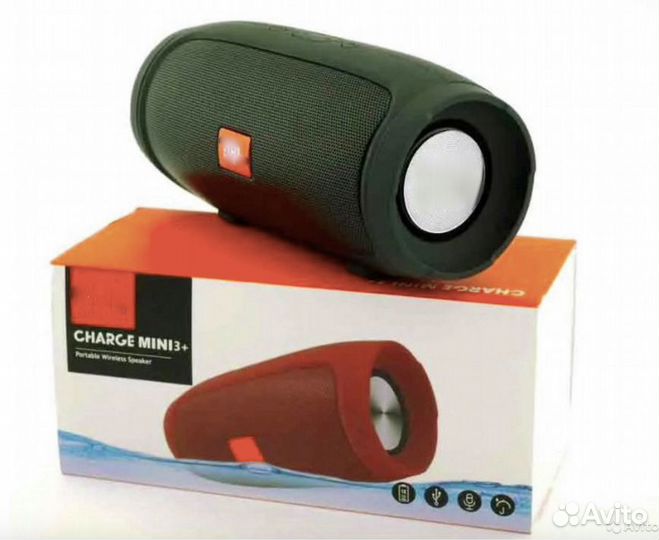 Беспроводная колонка Сharge Mini 3+ чёрная