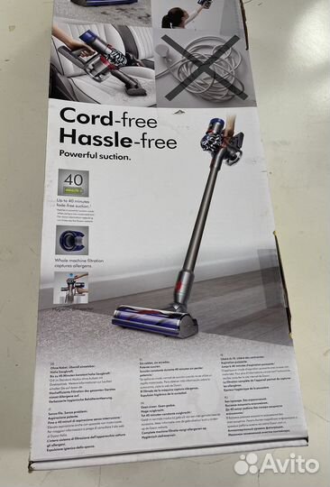 Коробка Dayson V8 оригинал