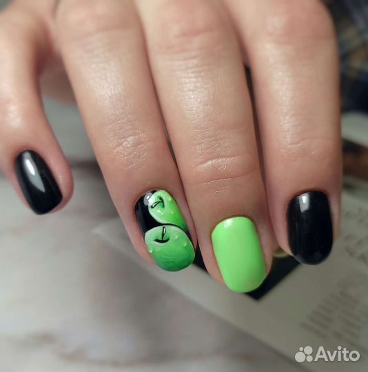 Креативный маникюр, корейские дизайны, роспись