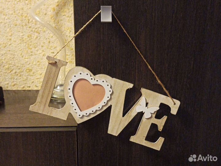 Декор интерьер в форме сердца романтический
