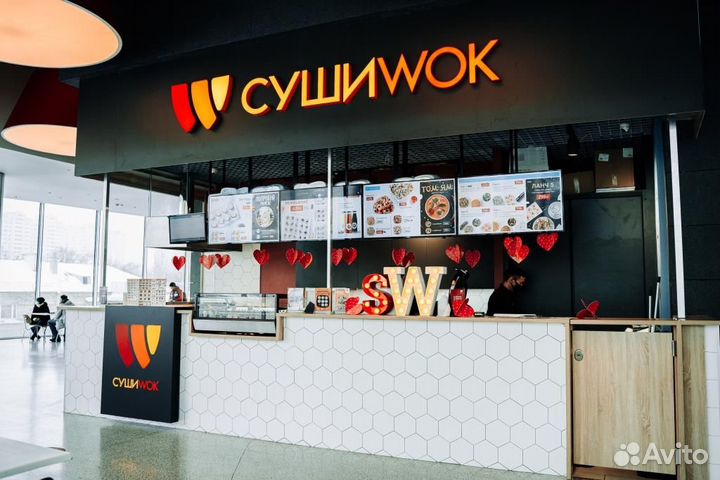 Магазин Суши Wok ТЦ Кунцево Плаза (франшиза)