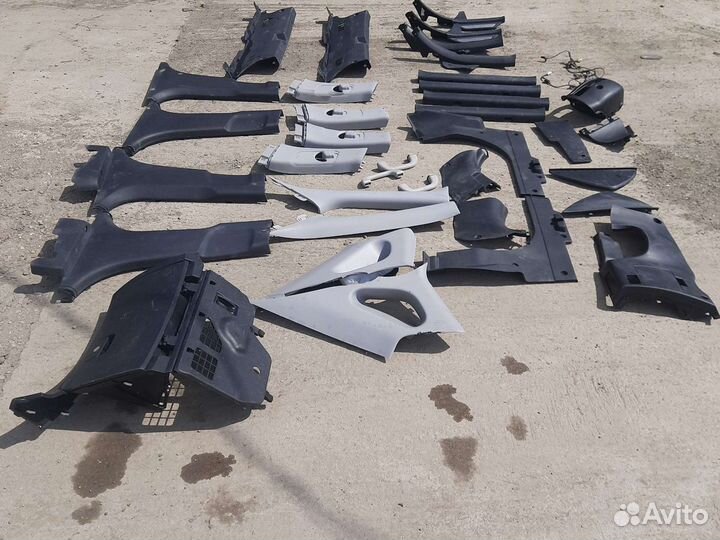 Накладки пластик салона Hyundai Sonata 6