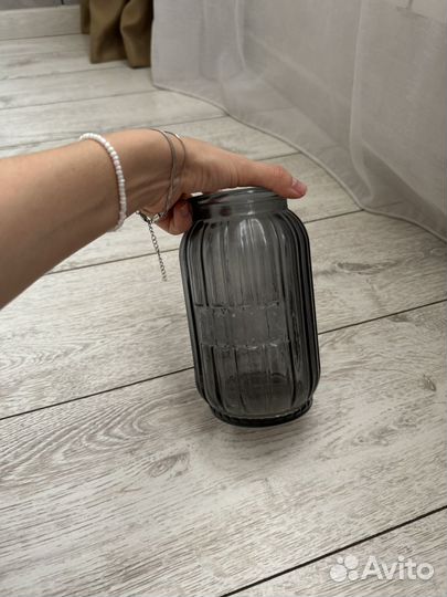 Ваза для цветов стекло