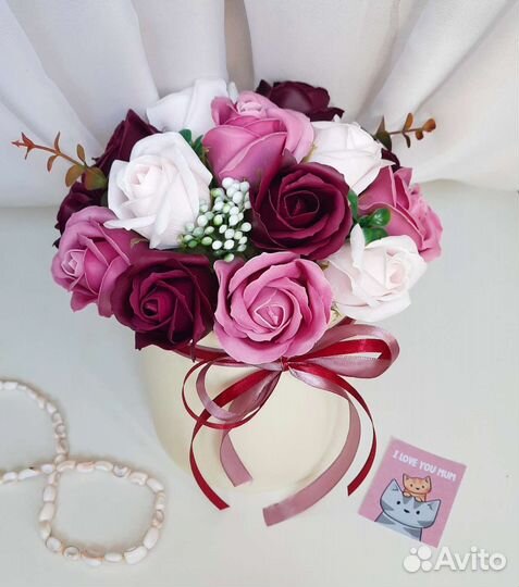 Мыльные розы Букет мыльных роз