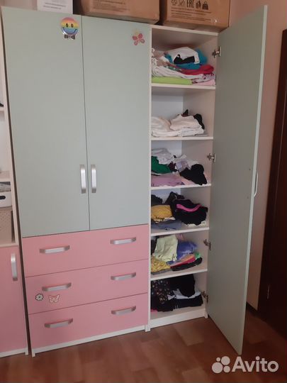 Шкаф, пенал бу для детской