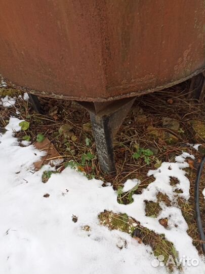 Ёмкость для воды металлическая объём 2145 литров