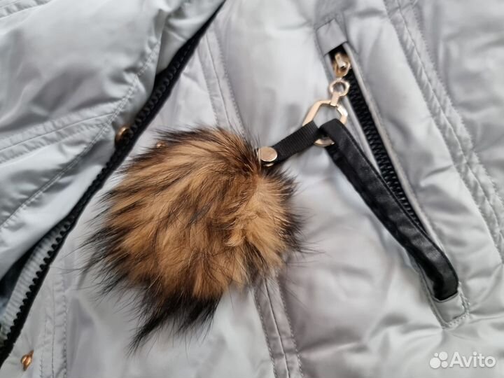 Пуховик для девочки 146