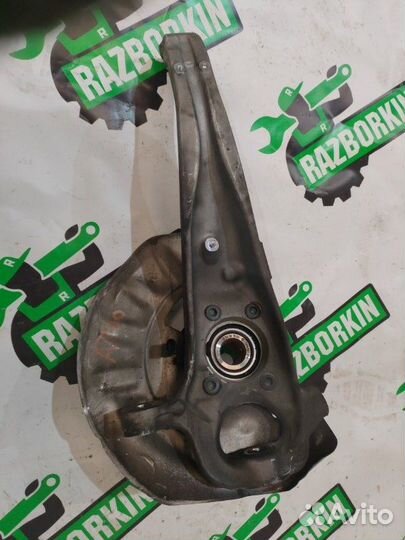 Кулак поворотный передний левый Porsche Cayenne V6