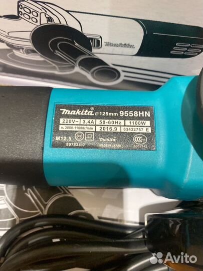 Ушм болгарка makita 125 с регулятором оборот