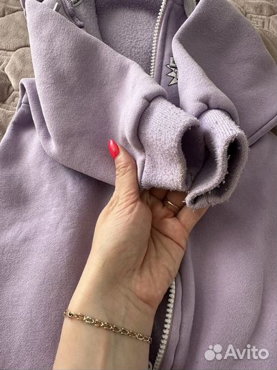 Комбинезон на флисе, поддева на рост 92