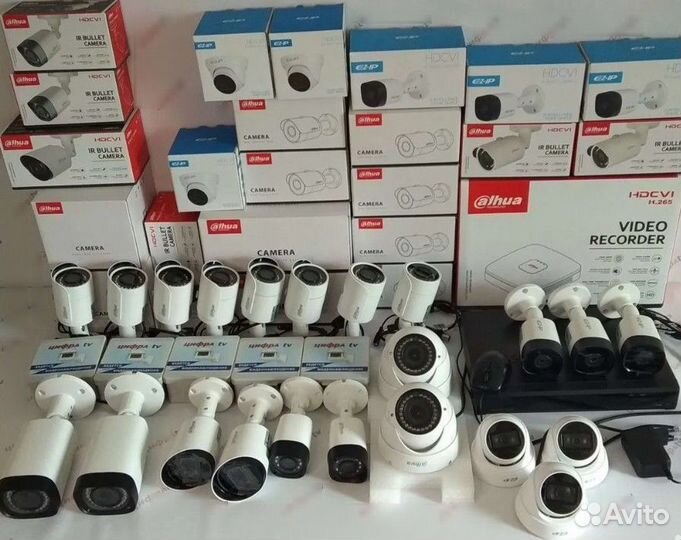22 Камеры PoE видеонаблюдения регистратор Dahua