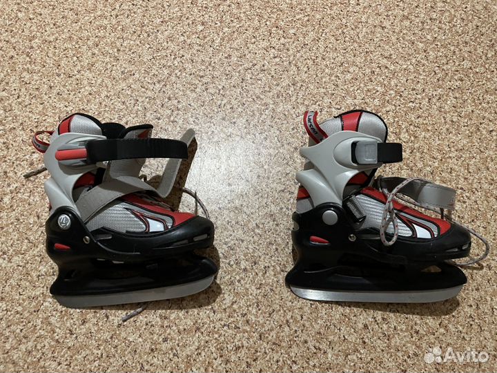 Коньки детские раздвижные 26-29