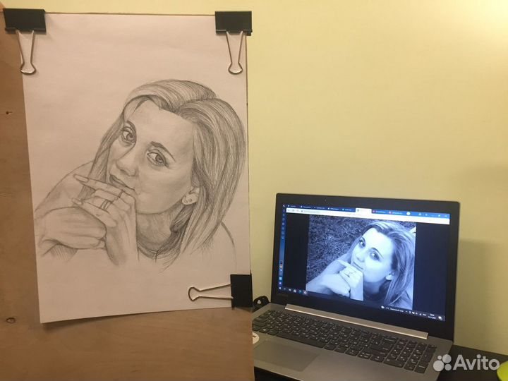 Педагог по творчеству, портрет, картины на заказ