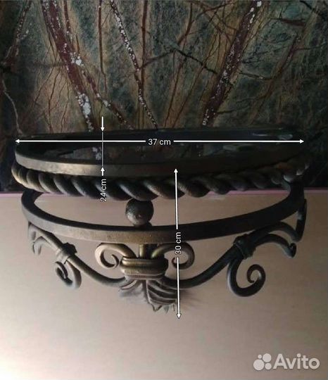 Кованая полка