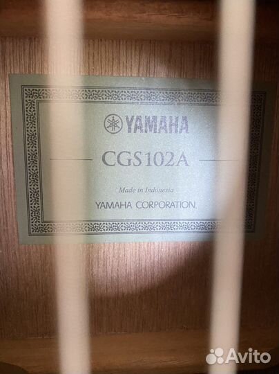 Гитара классическая 1/2 yamaha CGS102A