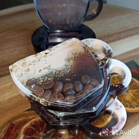 Подстаканник из эпоксидной смолы