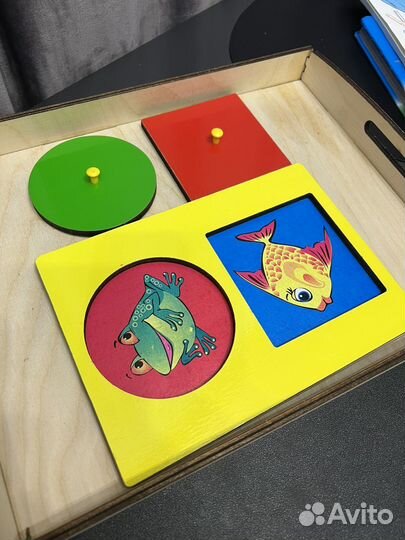 Игры монтессори для малышей 1+