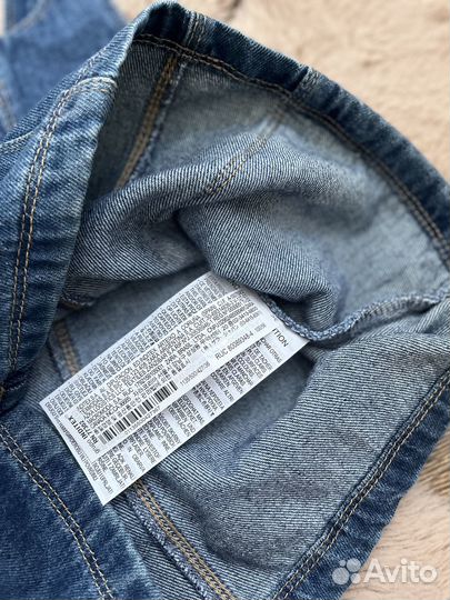 Новые джинсовые сарафаны Zara 98-110