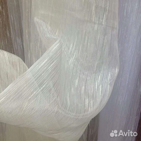 Тюль готовый, органза дождик