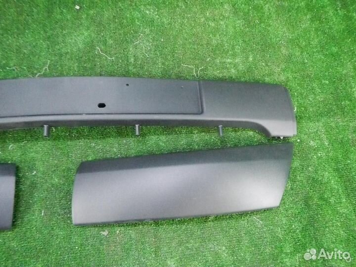 Накладка переднего бампера Комплект Renault Clio 2