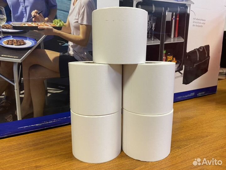 Термоэтикетки 75х120 для озона