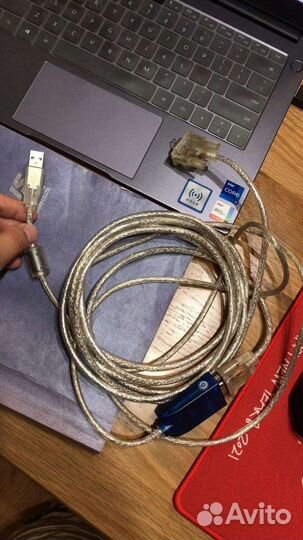 Кабель и программы для источника Raycus