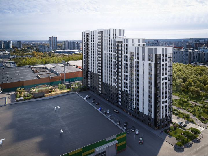 3-к. квартира, 69,6 м², 14/16 эт.