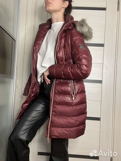 Calvin klein пуховик (наполнитель пух)