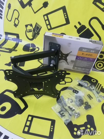 Кронштейн для тв поворотный 32-55