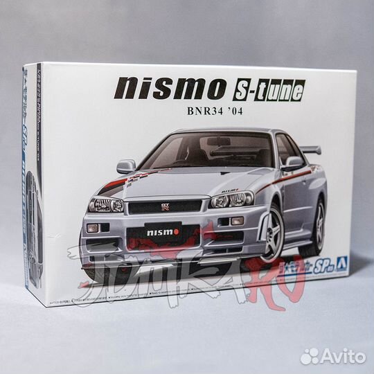Сборная модель Nissan Skyline GTR R34 Nismo S-Tune