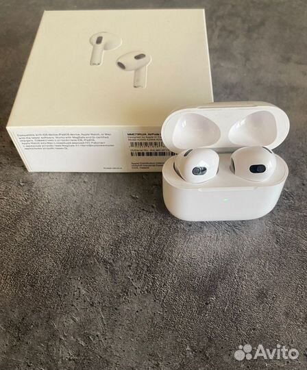 Беспроводные наушники apple airpods 3