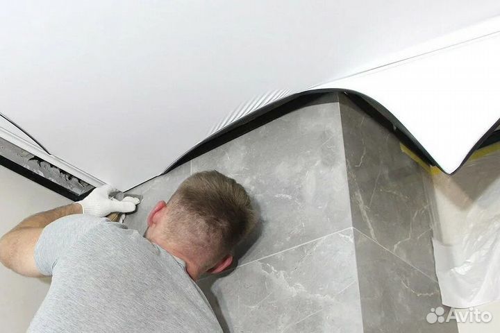 Потолки натяжные эконом