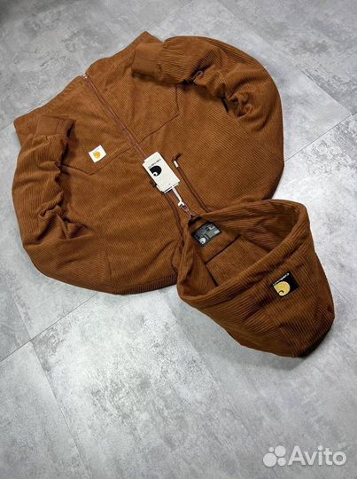 Вельветовая куртка мужская Carhartt весенняя