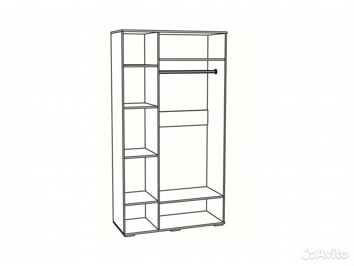 Шкаф 3-х ств рш-25 