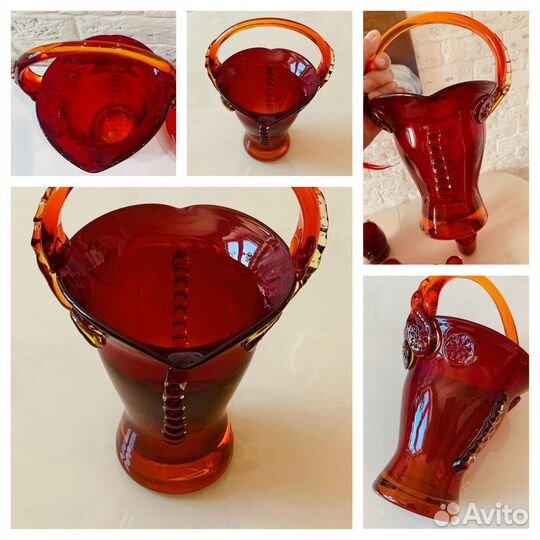 Рубиновое стекло СССР