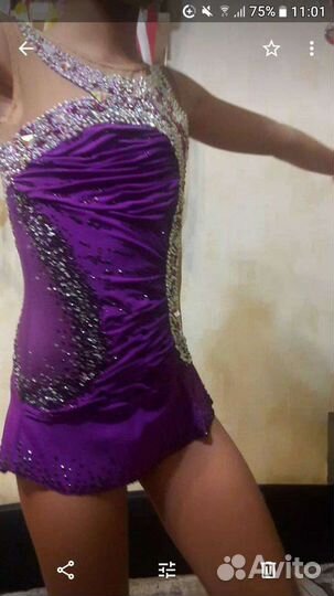 Купальник для художественной гимнастики 130-140