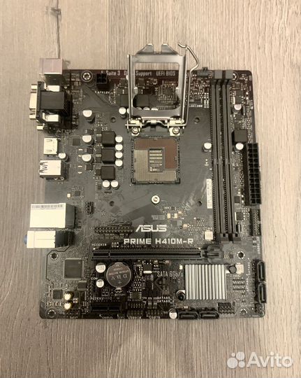 Материнская плата asus prime H410M-R-SI