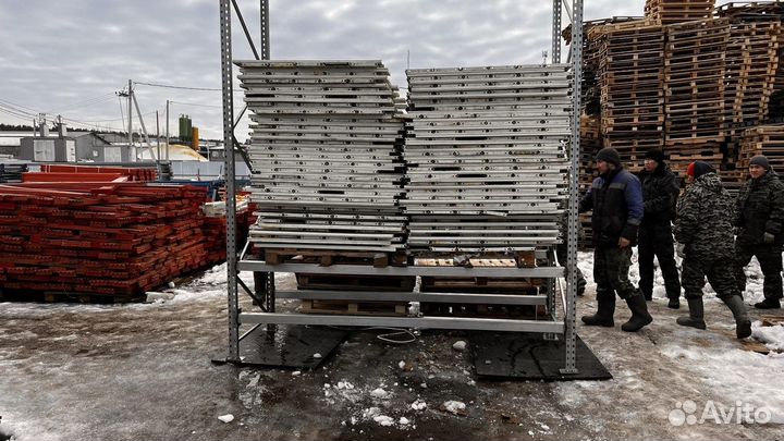 Паллетные стеллажи б/у