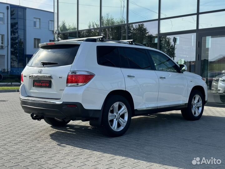 Toyota Highlander 3.5 AT, 2011, 182 500 км