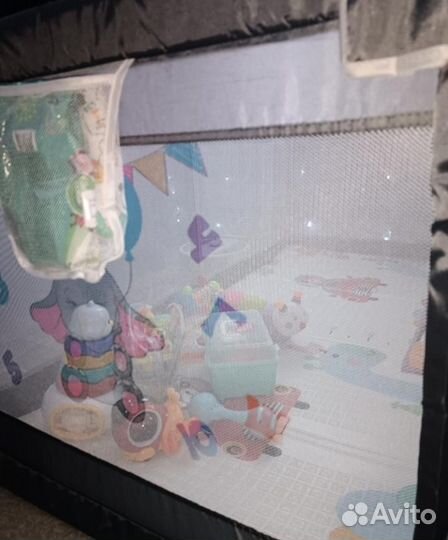 Кроватка манеж складная