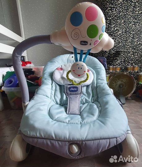 Детские качели шезлонг