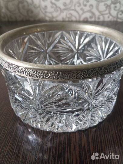 Хрустальные конфетницы