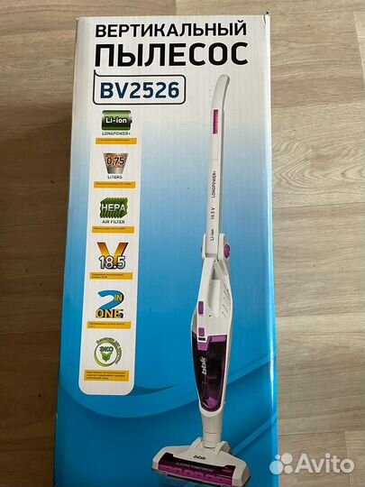 Вертикальный пылесос BBK BV2526