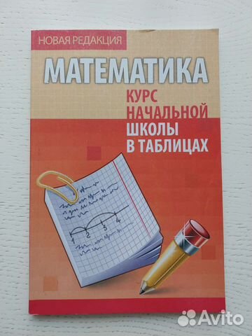 Математика. Курс начальной школы в таблицах