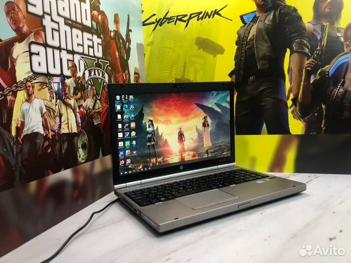 Игровой ноутбук HP i5/8gb/SSD