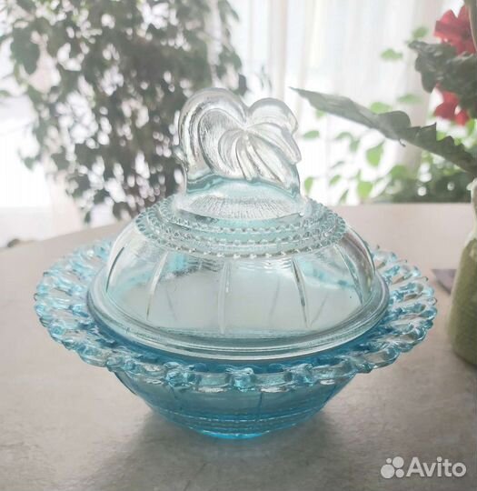 Старинная вазочка под варенье/сахар