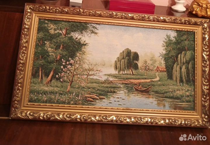 Картина в раме гобелен 69*39