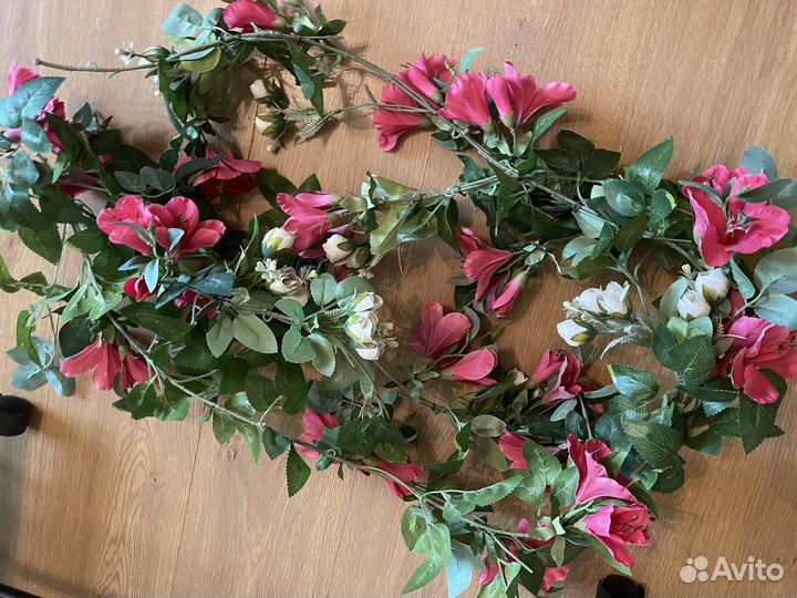 Искусственные цветы для декора